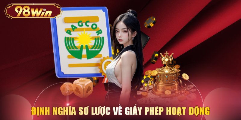 Định nghĩa sơ lược về giấy phép hoạt động